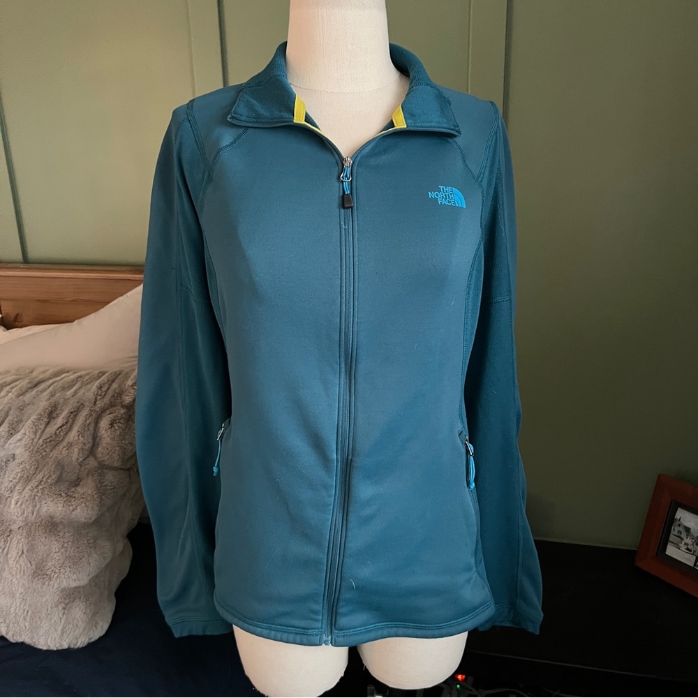 The North Face Women’s Teal Zip Up Hoodie